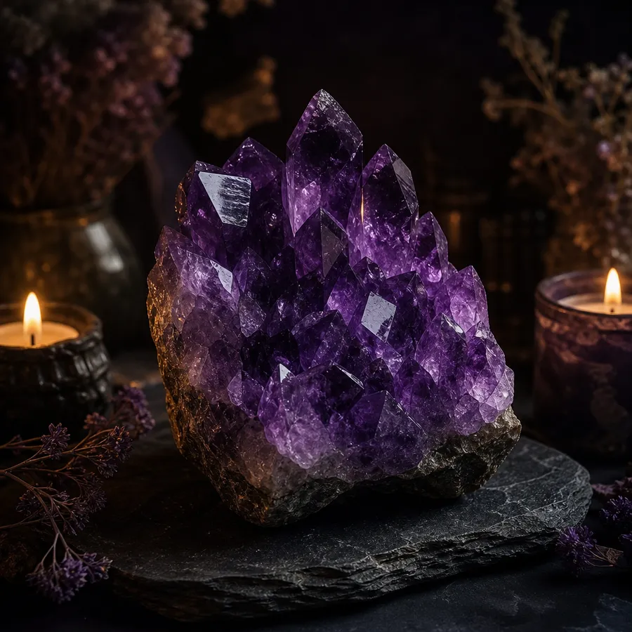 Raw Amethyst Cluster